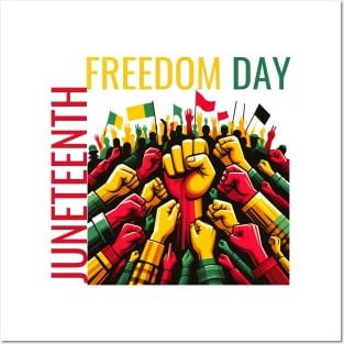 Juneteenth Freedom Day Posters and Art